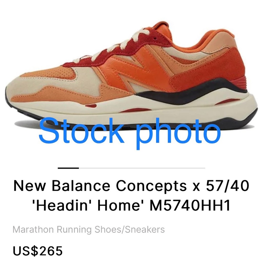CONCEPTS X New Balance 57/40 HEADIN' HOME collaboration. Very rare. Super comfy!